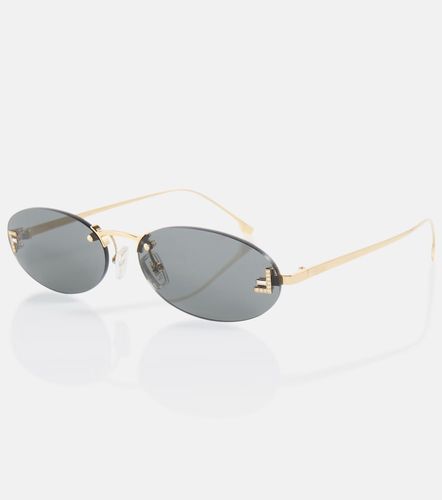 Gafas de sol ovaladas First Crystal - Fendi - Modalova