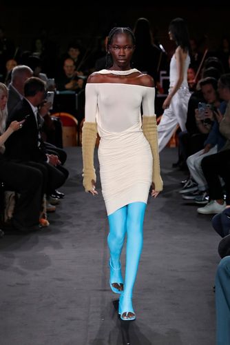 Maxikleid aus Jersey - MM6 Maison Margiela - Modalova