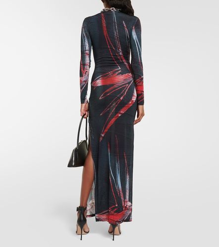 Vestido largo de jersey estampado - Louisa Ballou - Modalova