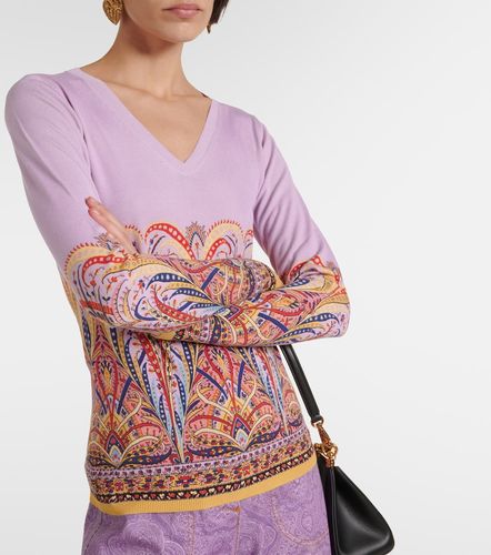 Bedruckter Pullover aus Seidengemisch - Etro - Modalova