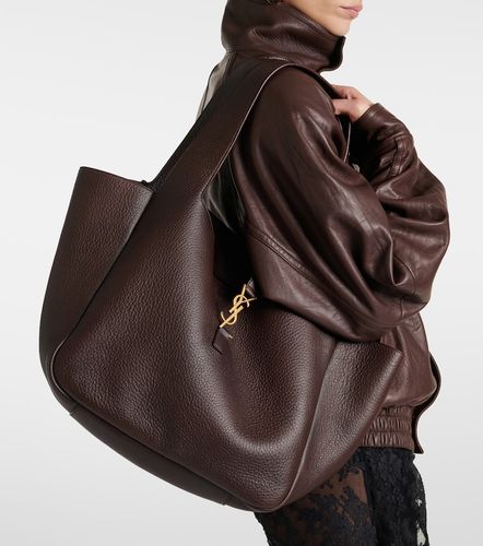 Le 5 a 7 Bea Large leather shopper - Saint Laurent - Modalova