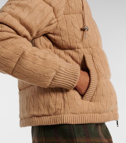Cable-knit wool and cashmere down jacket - Polo Ralph Lauren - Modalova