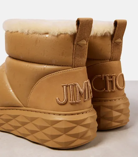 Jimmy Choo Xan leather snow boots - Jimmy Choo - Modalova