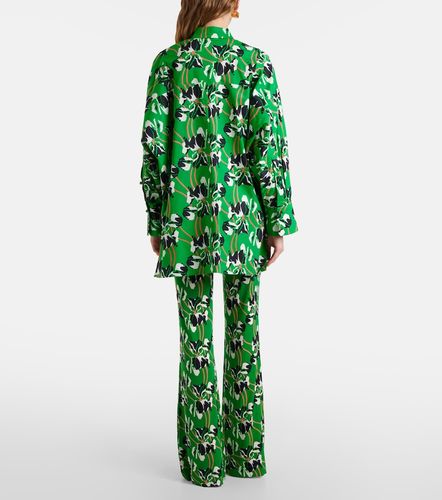Blusa Caleb de algodón estampada - Diane von Furstenberg - Modalova
