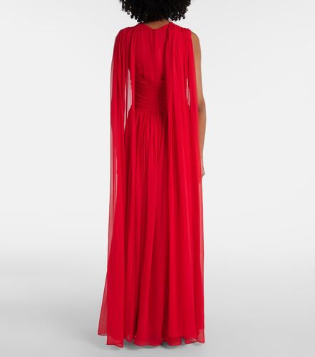 Abito lungo Seva in georgette di seta - Costarellos - Modalova
