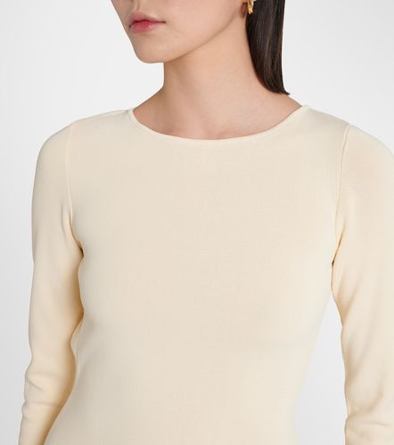 Abito lungo in maglia con volant - Same - Modalova