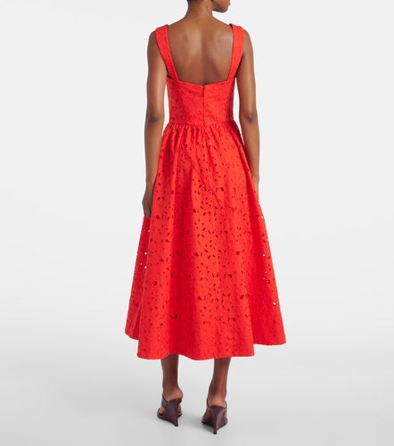 Abito midi Blaire in pizzo di cotone - Rebecca Vallance - Modalova