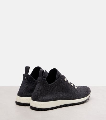 Veles embellished cashmere sneakers - Jimmy Choo - Modalova