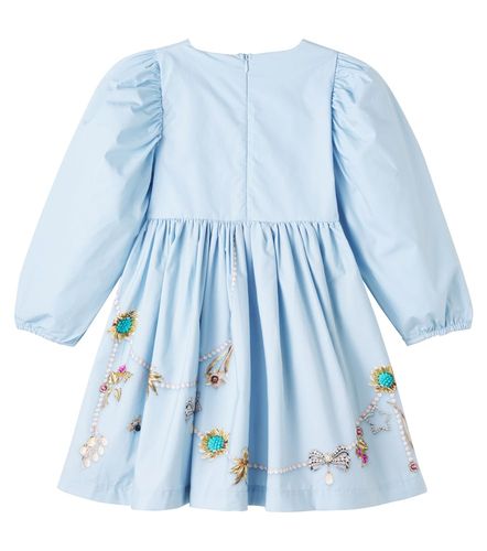Vestido Cilja de popelín de algodón - Molo - Modalova