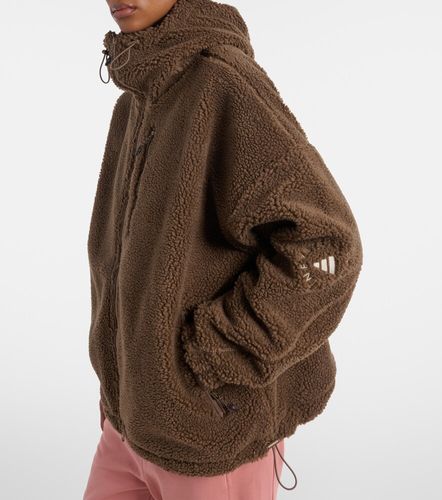 Sudadera con cremallera Teddy con capucha - Adidas by Stella McCartney - Modalova