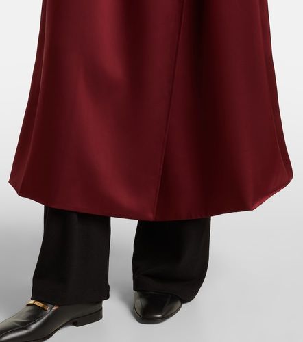 Leset Barb satin wrap coat - Leset - Modalova