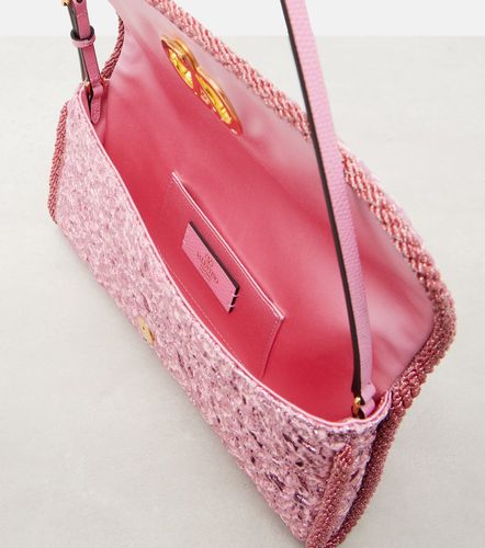 Borsa DeVain Small in jacquard - Valentino Garavani - Modalova