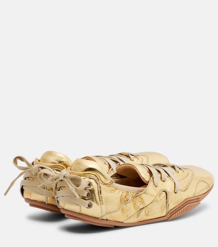 Bilaria metallic leather sneakers - Acne Studios - Modalova