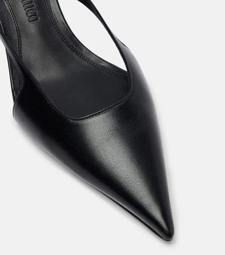 Diane 55 leather slingback pumps - The Attico - Modalova