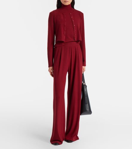 Lauren cropped jersey cardigan - Leset - Modalova