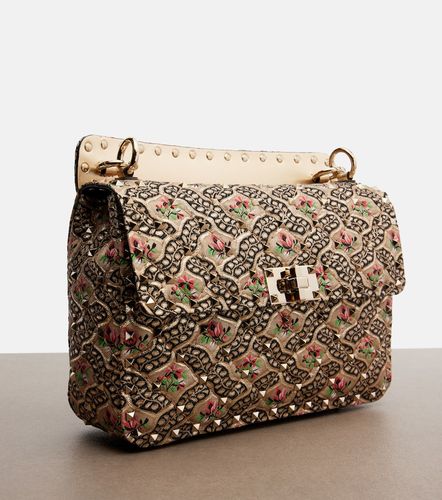 Rockstud Spike Medium top-handle bag - Valentino Garavani - Modalova