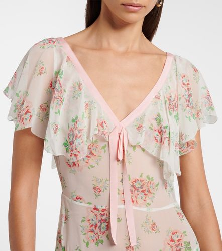 Dôen Vestido largo Amelisse de seda floral - Doen - Modalova