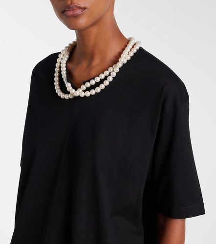 Top in cotone con perle bijoux - Junya Watanabe - Modalova