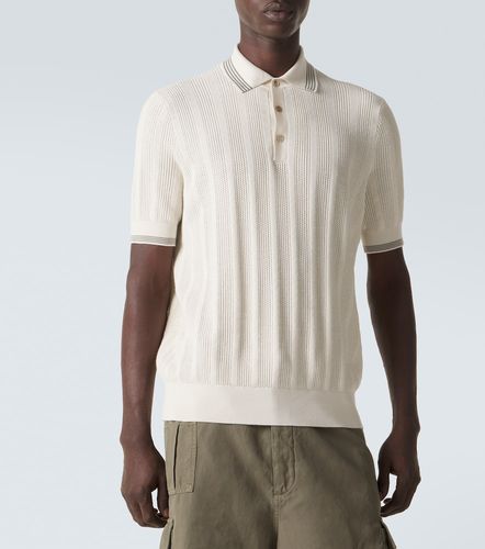 Polo in cotone a coste - Brunello Cucinelli - Modalova
