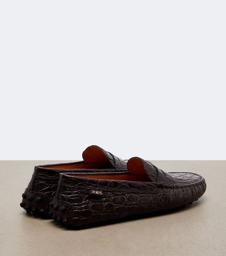 Mocasines Gommino de piel grabada - Tod's - Modalova