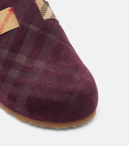 Burberry Urchin suede clogs - Burberry - Modalova
