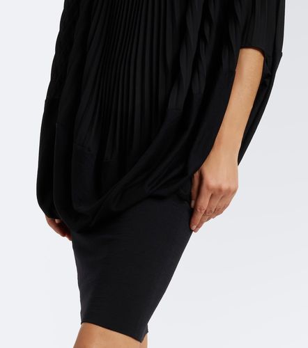 Vestido midi de lana plisado - Junya Watanabe - Modalova