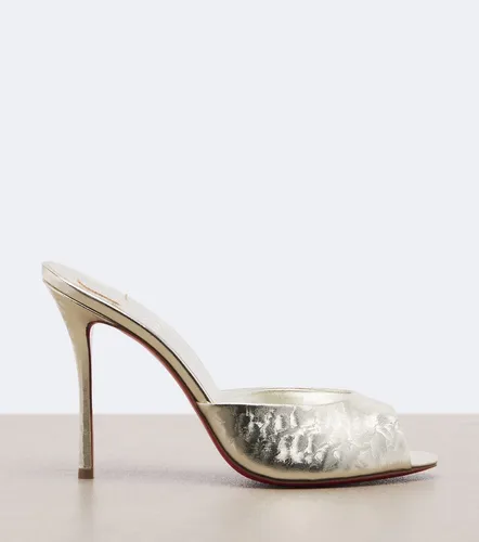 Me Dolly metallic leather mules - Christian Louboutin - Modalova