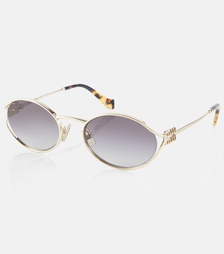 Miu Miu Gafas de sol redondas - Miu Miu - Modalova