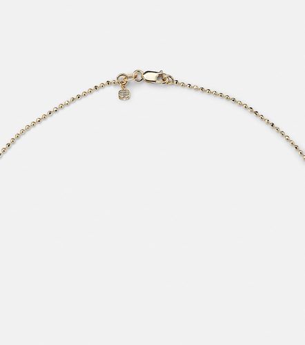 Collana Albert Large in giallo e bianco 14kt con diamanti - Sydney Evan - Modalova