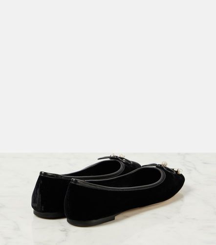 Bailarinas Elme de terciopelo - Jimmy Choo - Modalova