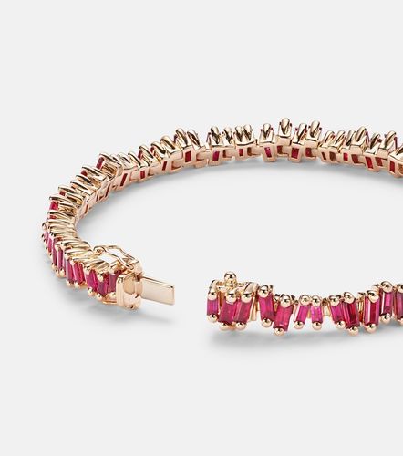 Bracciale Bold in rosa 18kt con rubini - Suzanne Kalan - Modalova