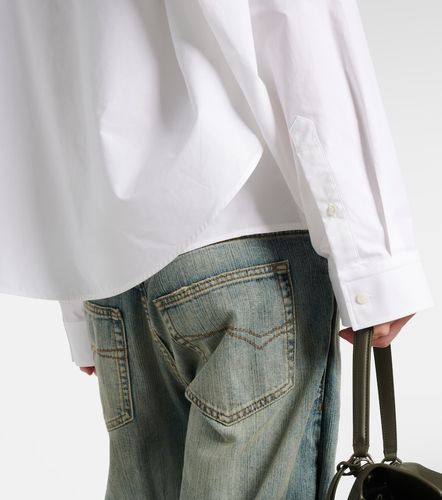 Camicia in popeline di cotone - Balenciaga - Modalova