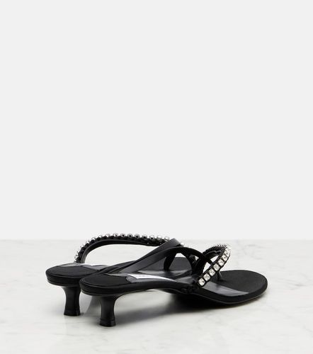 Sandali infradito Dila 35 in pelle e raso - Jimmy Choo - Modalova