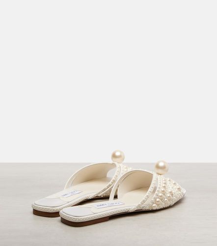 Jimmy Choo Sandali Siva in raso - Jimmy Choo - Modalova