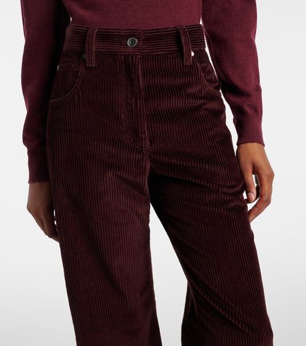 Gerade Hose Monili aus Baumwoll-Cord - Brunello Cucinelli - Modalova