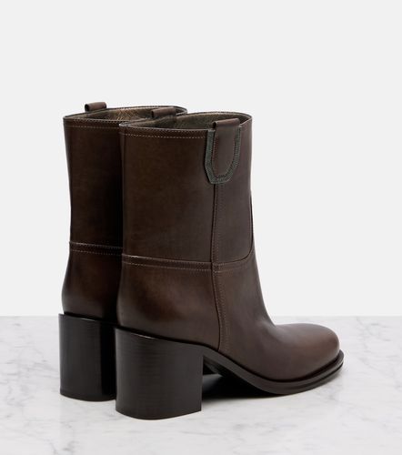 Leather ankle boots - Brunello Cucinelli - Modalova