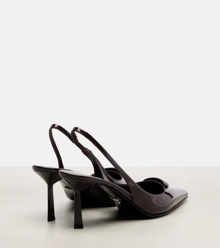 Patent leather slingback pumps - Prada - Modalova