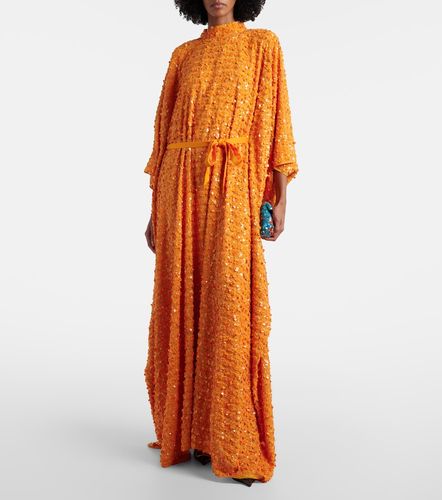 Caracciolo sequined kaftan - Taller Marmo - Modalova