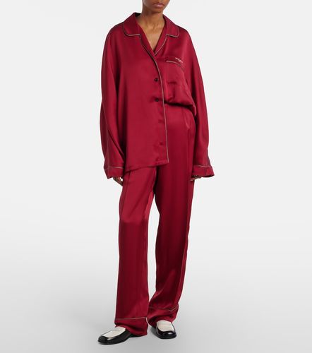 Givenchy Hemd aus Seidensatin - Givenchy - Modalova