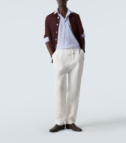 Etro Linen slim pants - Etro - Modalova
