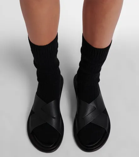 Malick Cross leather sandals - The Row - Modalova