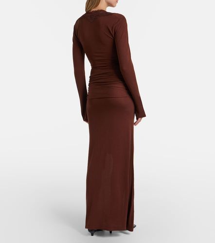 Aya Muse Abito lungo con pizzo - Aya Muse - Modalova