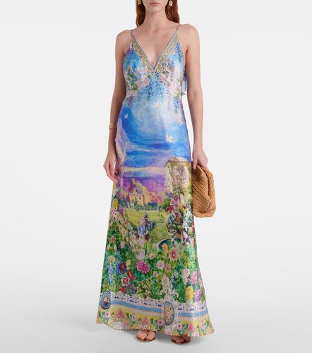 Camilla Printed silk slip dress - Camilla - Modalova