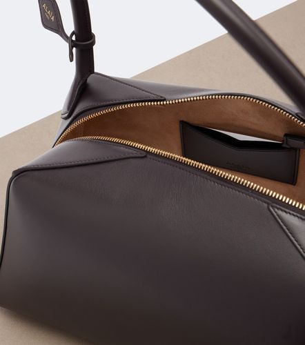 Le Bouledogue leather shoulder bag - Alaia - Modalova