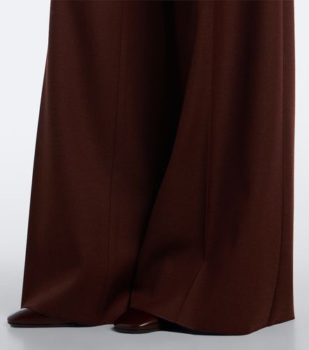 Pantaloni a gamba larga in lana vergine - Max Mara - Modalova