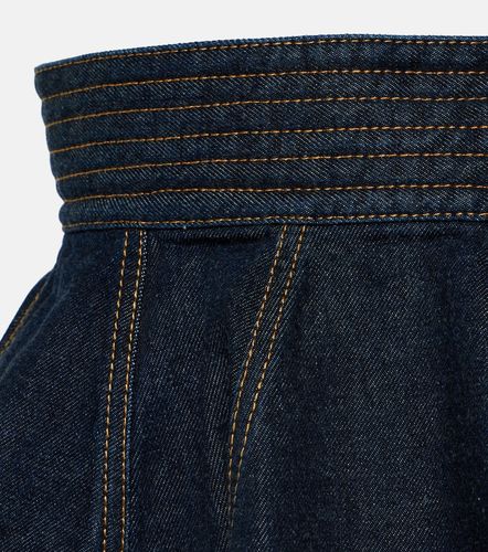 Alaia Peplum denim belt - Alaia - Modalova
