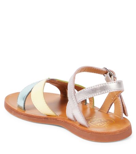 Sandalias Plagette Oto de piel - Pom d'Api - Modalova