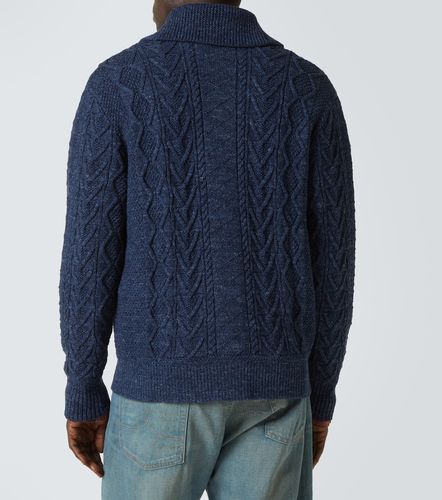 RRL Cárdigan trenzado de algodón - RRL - Modalova