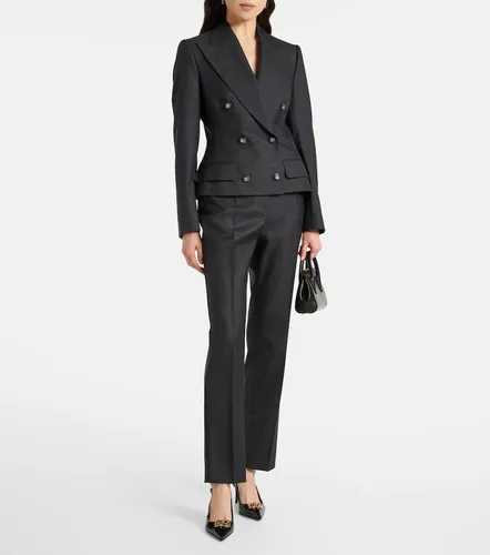 Dolce&Gabbana Wool slim pants - Dolce&Gabbana - Modalova