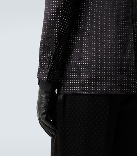 Blazer da abito in seta a pois - Tom Ford - Modalova